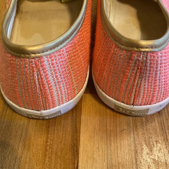 Jack Rodgers Pink Sparkly Tweed Shoes - Picture 5 of 5